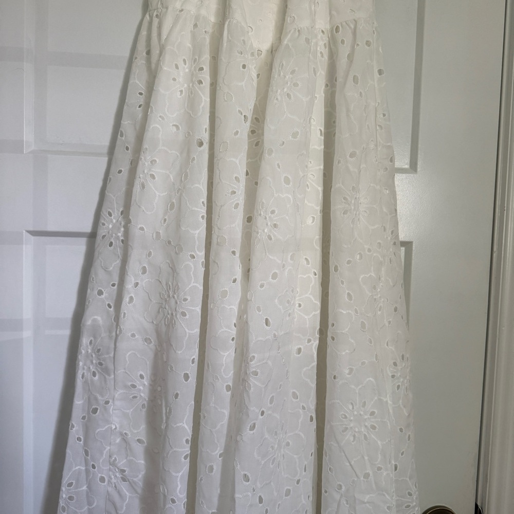 Reformation Elegant White Midi Dress - Picture 7 of 7